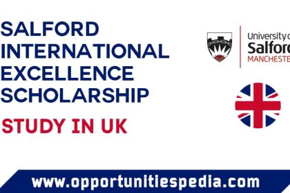 Salford International Excellence Scholarships in UK 2024