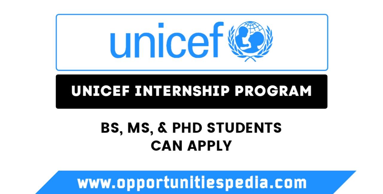 UNICEF Internships 2025 (Paid Internships)