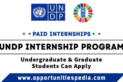 UNDP Internship Program 2025 (Funded)