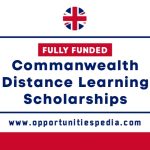 Commonwealth Distance Learning Scholarships 2025-2026 (Fully Funded)