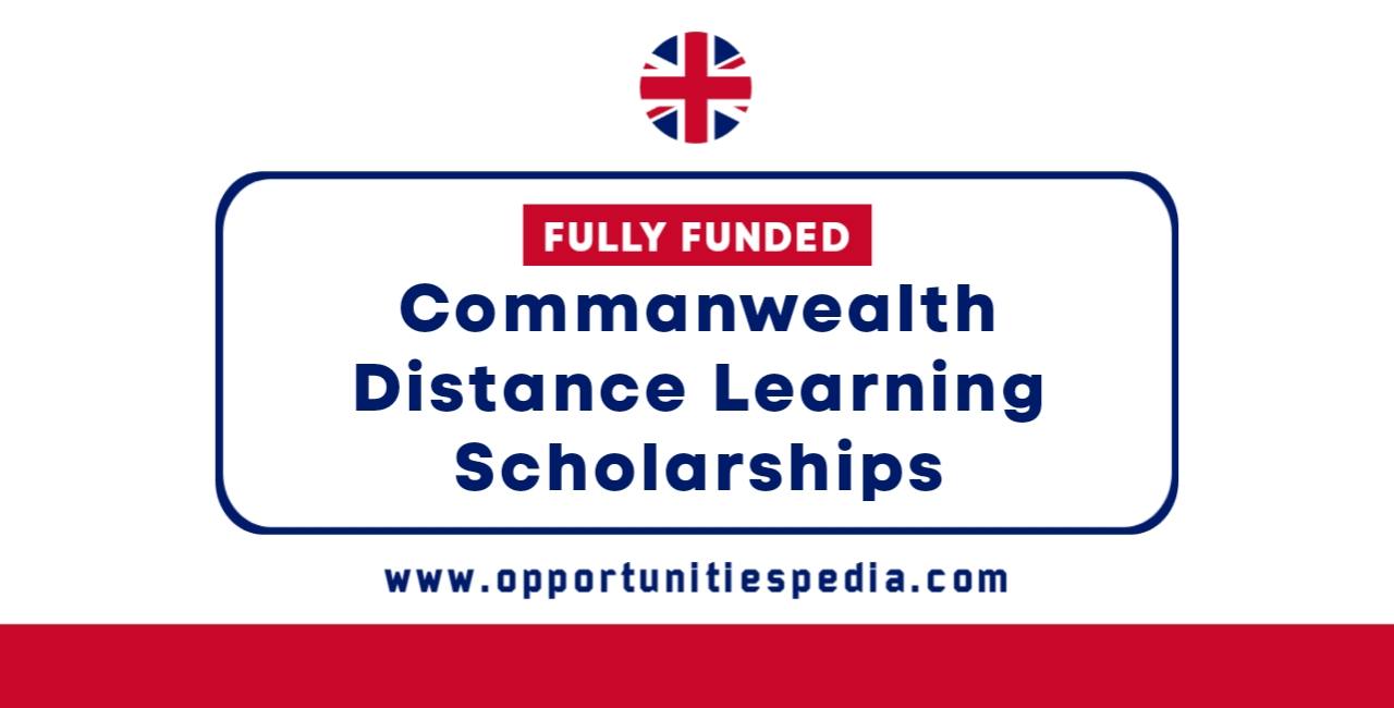 Commonwealth Distance Learning Scholarships 2025-2026 (Fully Funded)