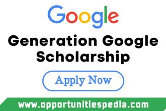 Generation Google Scholarship 2025-2026 (APAC)