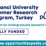 Sabanci University Summer Research Program 2025 in Turkey (Fully Funded)