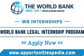 World Bank Legal Internship Program 2025