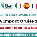 HISA Impact Cruise 2024 | Trip to Italy, Spain, and France