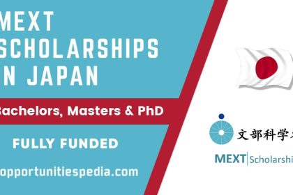 MEXT Japan Government Scholarships 2026 (Fully Funded)