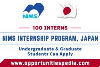 NIMS Internship Program 2025 in Japan (100 Interns)