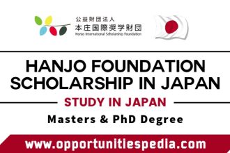 Hanjo Foundation Scholarship in Japan 2026 (Study in Japan)