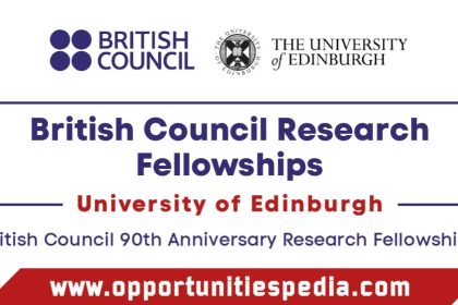 British Council Research Fellowships 2025 at University of Edinburgh