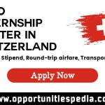 WIPO Internship Roster 2024 in Geneva, Switzerland