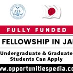 AYF Fellowship in Japan 2024 (Fully Funded)