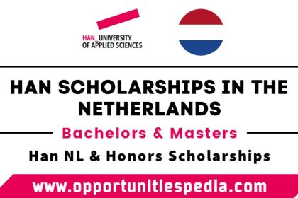 HAN Scholarships 2025-26 for International Students in the Netherlands