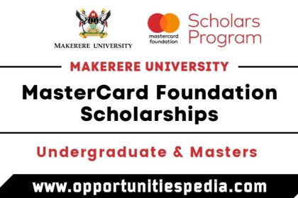 Mastercard Foundation Scholarship 2025 at Makerere University