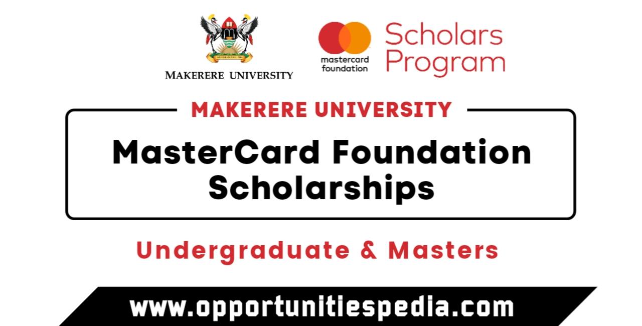 Mastercard Foundation Scholarship 2025 at Makerere University