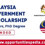 Malaysian Government Scholarship 2025-26 | MIS 2025-26