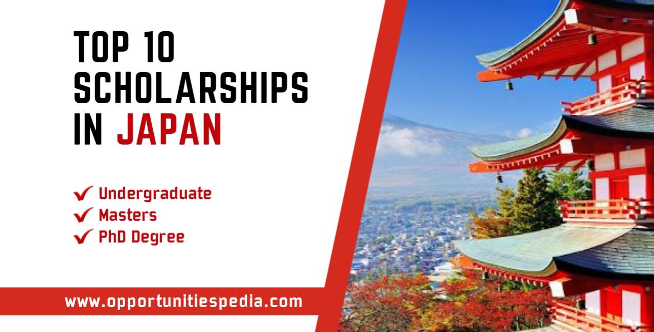 Top 10 Scholarships in Japan For International Students 2025-26