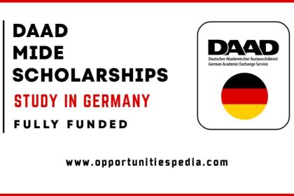 DAAD MIDE Scholarships 2026 in Germany (Fully Funded)
