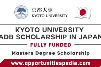 Kyoto University ADB Scholarship in Japan 2026 (Fully Funded)