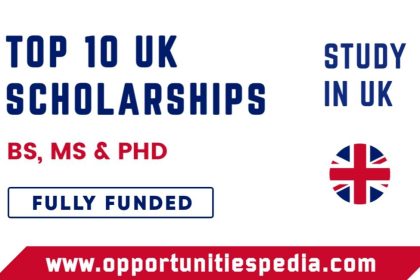 Top 10 UK Scholarships For International Students 2024-2025