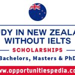 Study in New Zealand Without IELTS 2025 | New Zealand Scholarships