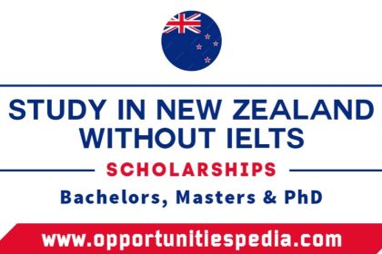 Study in New Zealand Without IELTS 2025 | New Zealand Scholarships