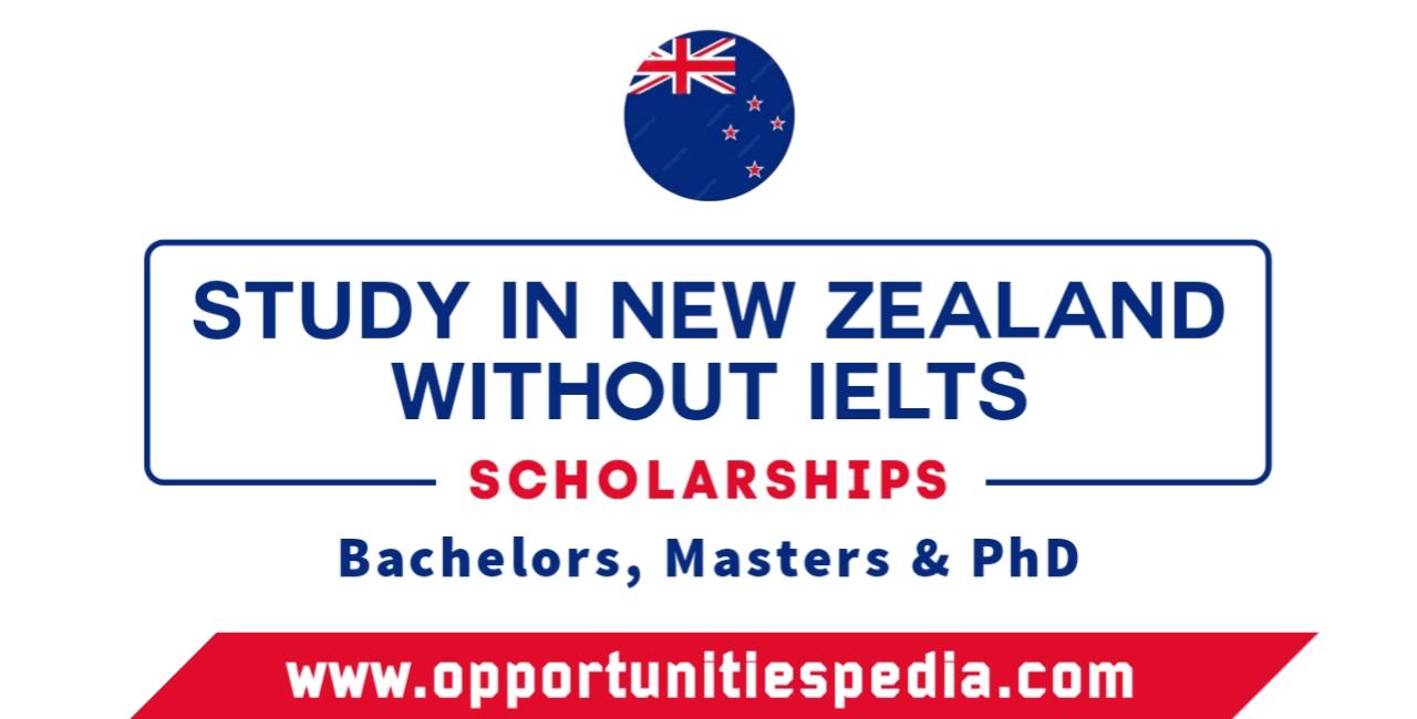 Study in New Zealand Without IELTS 2025 | New Zealand Scholarships