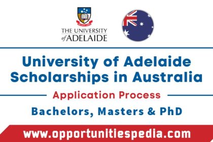 University Of Adelaide Scholarships 2025 in Australia