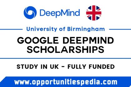 Google DeepMind Scholarship 2024 at University of Birmingham (Fully Funded)