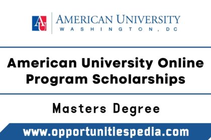 American University Online Program Scholarships (Master's Degree)