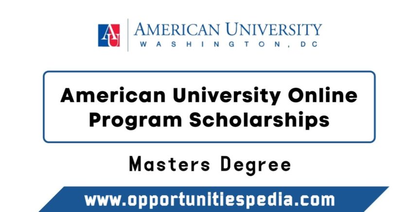 American University Online Program Scholarships (Master's Degree)