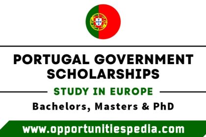 Portugal Government Scholarships 2025-2026 (Study in Europe)