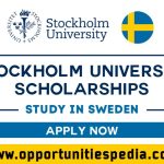 Stockholm University Scholarships 2025-2026 in Sweden