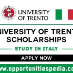 University of Trento Scholarships 2025-2026 in Italy