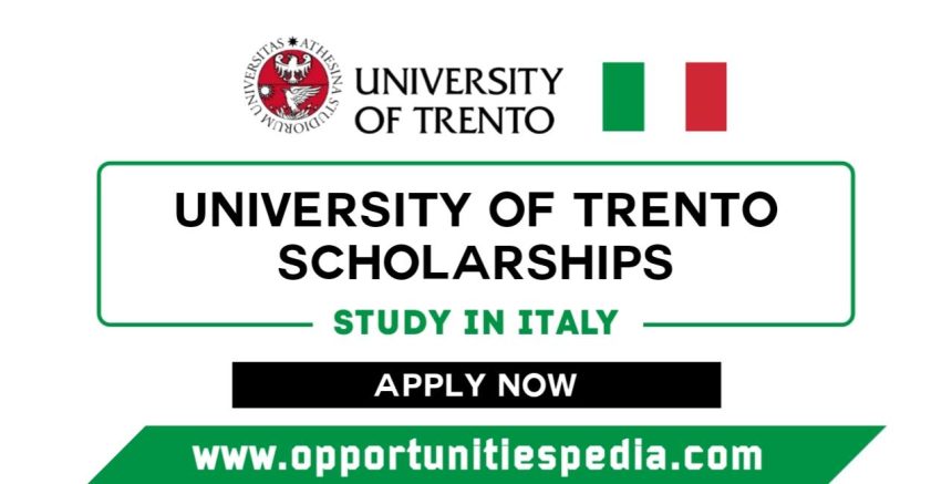University of Trento Scholarships 2025-2026 in Italy