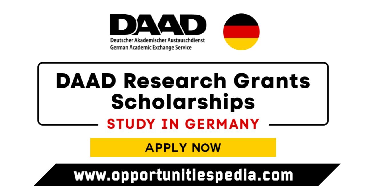 DAAD Research Grants Scholarships 2025 in Germany (Fully Funded)
