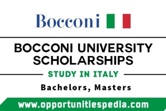 Bocconi University Scholarships 2025-2026 (Study in Italy)