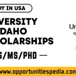University Of Idaho Scholarships for International Students 2025-26 (Study in USA)