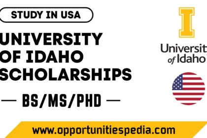 University Of Idaho Scholarships for International Students 2025-26 (Study in USA)