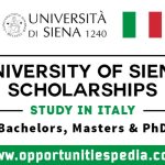 University of Siena Scholarships 2025-26 in Italy (Fully Funded)