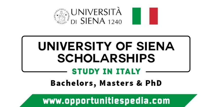 University of Siena Scholarships 2025-26 in Italy (Fully Funded)