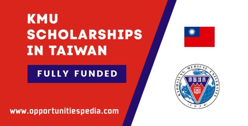 KMU Scholarships 2026 in Taiwan (Fully Funded)
