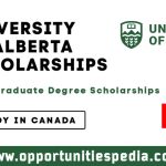 University of Alberta International Undergraduate Scholarships 2025-2026 in Canada