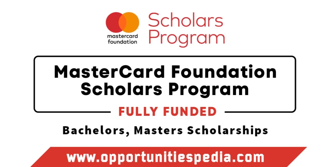 Mastercard Foundation Scholars Program 2026 (Fully Funded)