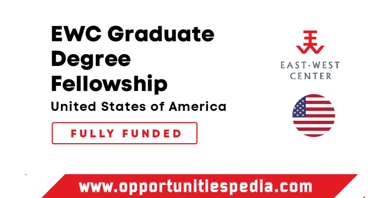 EWC Graduate Degree Fellowship 2026 in USA (Fully Funded)