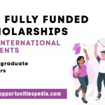 Top Fully Funded Scholarships 2025-2026 for International Students