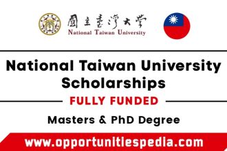 National Taiwan University Scholarships 2026 in Taiwan (Fully Funded)