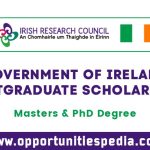Government of Ireland Postgraduate Scholarship 2026