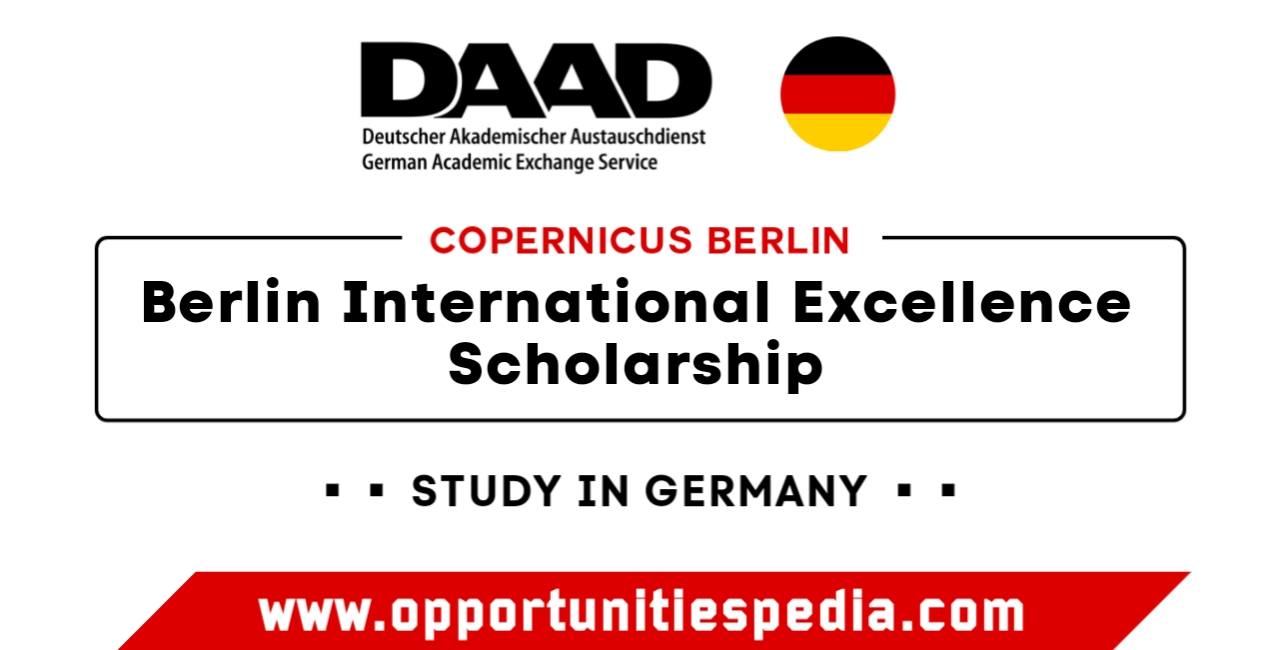 DAAD Berlin International Excellence Scholarship 2026 (Study in Germany)