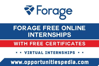 Forage Free Online Internships 2024 with Certificates