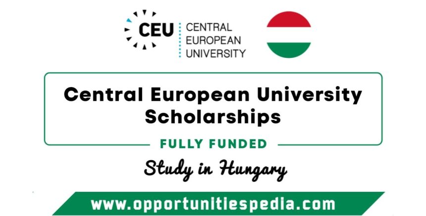 Central European University Scholarships 2026 in Hungary (Fully Funded)